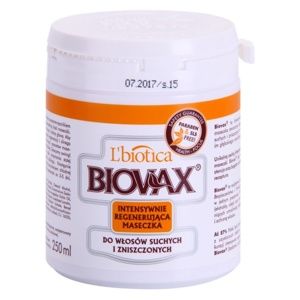 L'biotica Biovax Dry Hair regenerační a hydratační maska pro suché a p