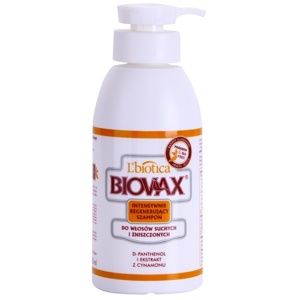 L'biotica Biovax Dry Hair regenerační šampon pro suché a poškozené vla