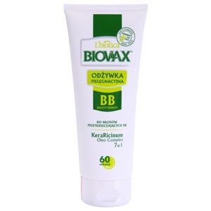 L'biotica Biovax Dull Hair hydratační kondicionér pro mastné vlasy a v