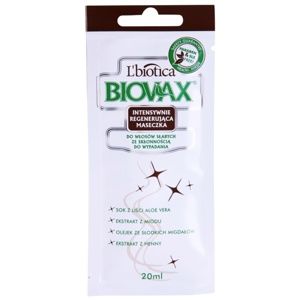 L’biotica Biovax Falling Hair posilující maska proti vypadávání vlasů