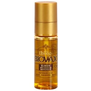 L'biotica Biovax Natural Oil hydratační a vyživující sérum pro lesk a