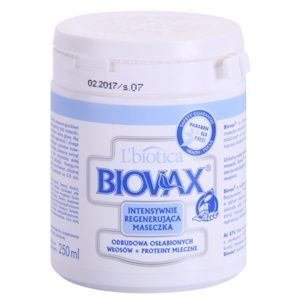 L'biotica Biovax Weak Hair posilující maska pro oslabené vlasy