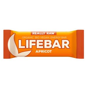 LifeFood Lifebar tyčinka meruňková BIO RAW 47 g