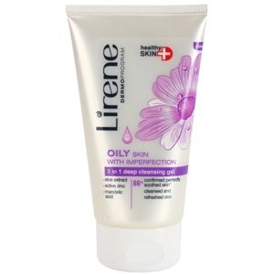 Lirene Healthy Skin+ Oily Skin hloubkově čisticí gel pro pleť s nedoko