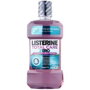 Listerine Total Care Zero ústní voda pro kompletní ochranu zubů a svěží dech bez alkoholu