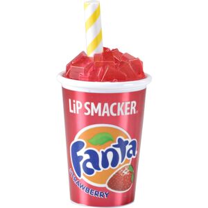 Lip Smacker Coca Cola Fanta stylový balzám na rty v kelímku příchuť Strawberry 7.4 g