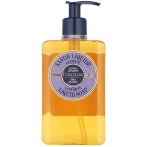 L’Occitane Karité Lavender Liquid Soap tekuté mýdlo s bambuckým máslem 500 ml