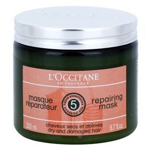 L'Occitane Hair Care regenerační a hydratační maska na vlasy s bambuck