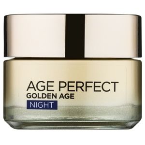 L’Oréal Paris Age Perfect Golden Age noční protivráskový krém pro zralou pleť 60+ 50 ml