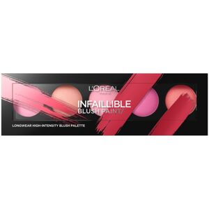 L’Oréal Paris Infaillible Blush Paint paleta tvářenek odstín The Pinks 10 g