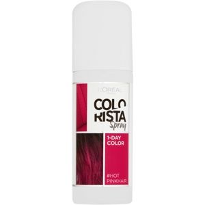 L’Oréal Paris Colorista Spray barva na vlasy ve spreji odstín Hot Pink 75 ml