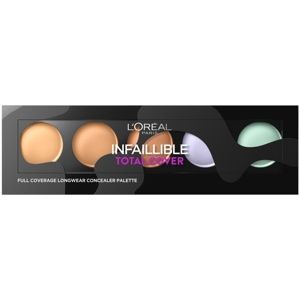 L’Oréal Paris Infallible Total Cover paleta korektorů 10 g