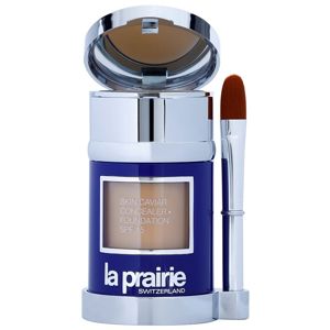 La Prairie Skin Caviar Collection tekutý make-up odstín Amber Beige (SPF 15) 30 ml