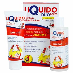 LiQuido Duo Forte EKO balení sada zdravotnických prostředků proti vším a hnidám