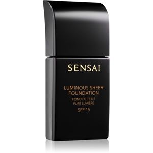 Sensai Luminous Sheer Foundation tekutý rozjasňující make-up SPF 15 odstín LS102 Ivory Beige 30 ml