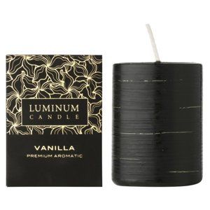 Luminum Candle Premium Aromatic Vanilla vonná svíčka zdobená střední