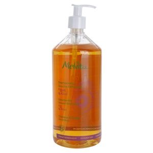 Melvita Extra-Gentle Shower Shampoo sprchový šampon na vlasy a tělo Fig & Kiwi 1000 ml