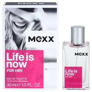 Mexx Life is Now for Her toaletní voda pro ženy 30 ml