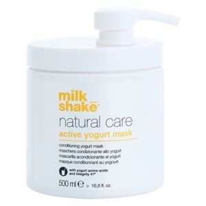 Milk Shake Natural Care Active Yogurt aktivní jogurtová maska na vlasy 500 ml