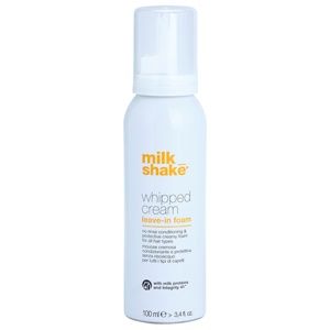 Milk Shake Whipped Cream vyživující ochranná pěna pro všechny typy vlasů mix barev 100 ml