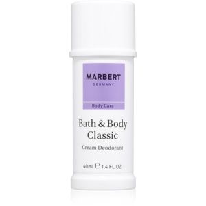 Marbert Bath & Body Classic deodorant v krému pro ženy 40 ml