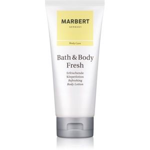 Marbert Bath & Body Fresh tělové mléko pro ženy 200 ml