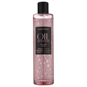 Matrix Oil Wonders Volume Rose šampon pro jemné vlasy bez silikonů 300 ml