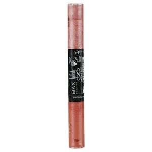 Max Factor Lipfinity Colour and Gloss dlouhotrvající rtěnka a lesk na rty 2 v 1 odstín 600 Glowing Sepia 2x3 ml