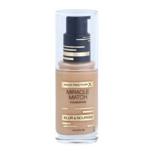 Max Factor Miracle Match tekutý make-up s hydratačním účinkem odstín 75 Golden 30 ml