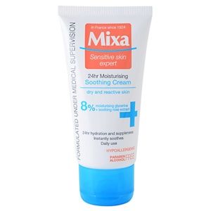 MIXA 24 HR Moisturising hydratační a zklidňující krém pro citlivou a intolerantní pleť 50 ml
