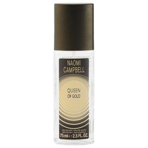 Naomi Campbell Queen of Gold deodorant s rozprašovačem pro ženy 75 ml