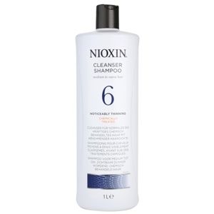 Nioxin System 6 čisticí šampon pro výrazné řídnutí normálních až silných, přírodních i chemicky ošetřených vlasů