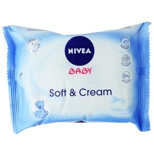 Nivea Baby Soft & Cream čisticí ubrousky 20 ks
