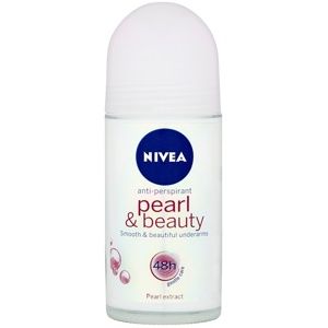 Nivea Pearl & Beauty kuličkový antiperspirant pro ženy 48h 50 ml