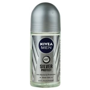 Nivea Men Silver Protect kuličkový antiperspirant pro muže 50 ml
