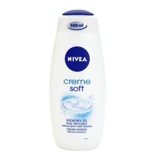 Nivea Creme Soft krémový sprchový gel maxi 500 ml