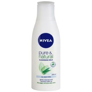 Nivea Visage Pure & Natural čisticí pleťové mléko