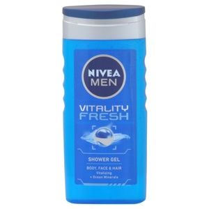 Nivea Men Vitality Fresh sprchový gel na vlasy i tělo