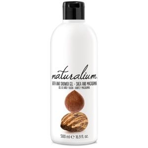 Naturalium Nuts Shea and Macadamia regenerační sprchový gel