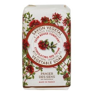 Panier des Sens Red Thyme povzbuzující rostlinné mýdlo