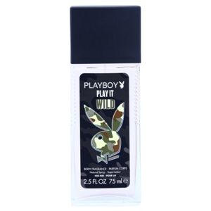 Playboy Play it Wild deodorant s rozprašovačem pro muže 75 ml