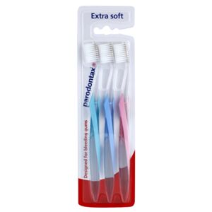 Parodontax Dental Care zubní kartáčky extra soft 3 ks barevné varianty 3 ks