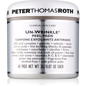 Peter Thomas Roth Un-Wrinkle peelingové pleťové tamponky 60 ks