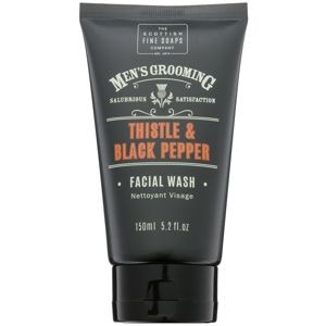 Scottish Fine Soaps Men’s Grooming Thistle & Black Pepper mycí gel na obličej 150 ml