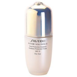 Shiseido Future Solution LX Total Protective Emulsion ochranná denní emulze SPF 15 75 ml