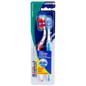Signal Super Clean zubní kartáčky soft 2 ks 2 ks