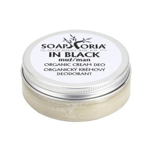 Soaphoria In Black pánský organický krémový deodorant 50 ml