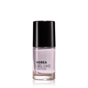 NOBEA Day to Day lak na nehty s gelovým efektem odstín Soft Lilac 6 ml