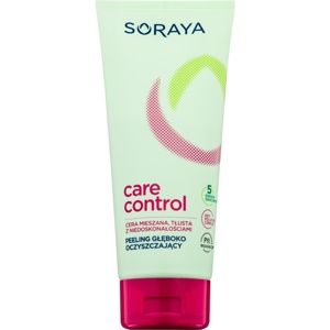 Soraya Care & Control čisticí gel, peeling a pleťová maska pro mastnou