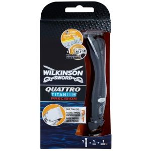 Wilkinson Sword Quattro Titanium Precision zastřihovač a holicí stroje